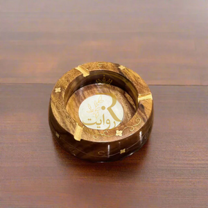 Handcrafted Wooden Ashtray – Durable & Stylish Smoking Accessory