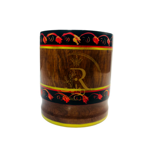 Wooden Handmade Mortar & Pestle (Chatu Danda) – Traditional Kitchen Tool