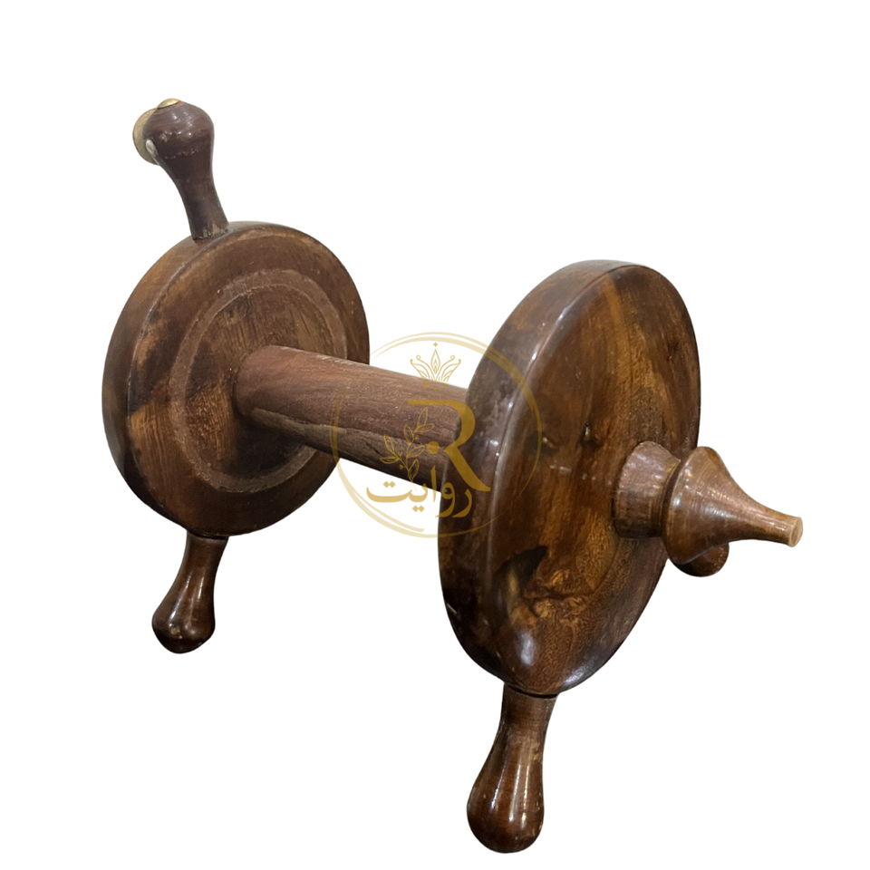 Hand-Painted Wooden Kitchen Tissue Roll Stand | Decorative Paper Towel Holder