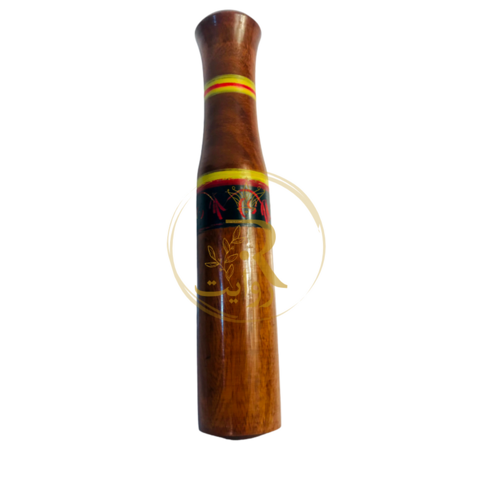 Wooden Handmade Mortar & Pestle (Chatu Danda) – Traditional Kitchen Tool